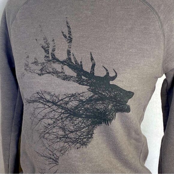 THE NORTH FACE DEER GRAPHIC SWEATSHIRT - Picture 3 of 7